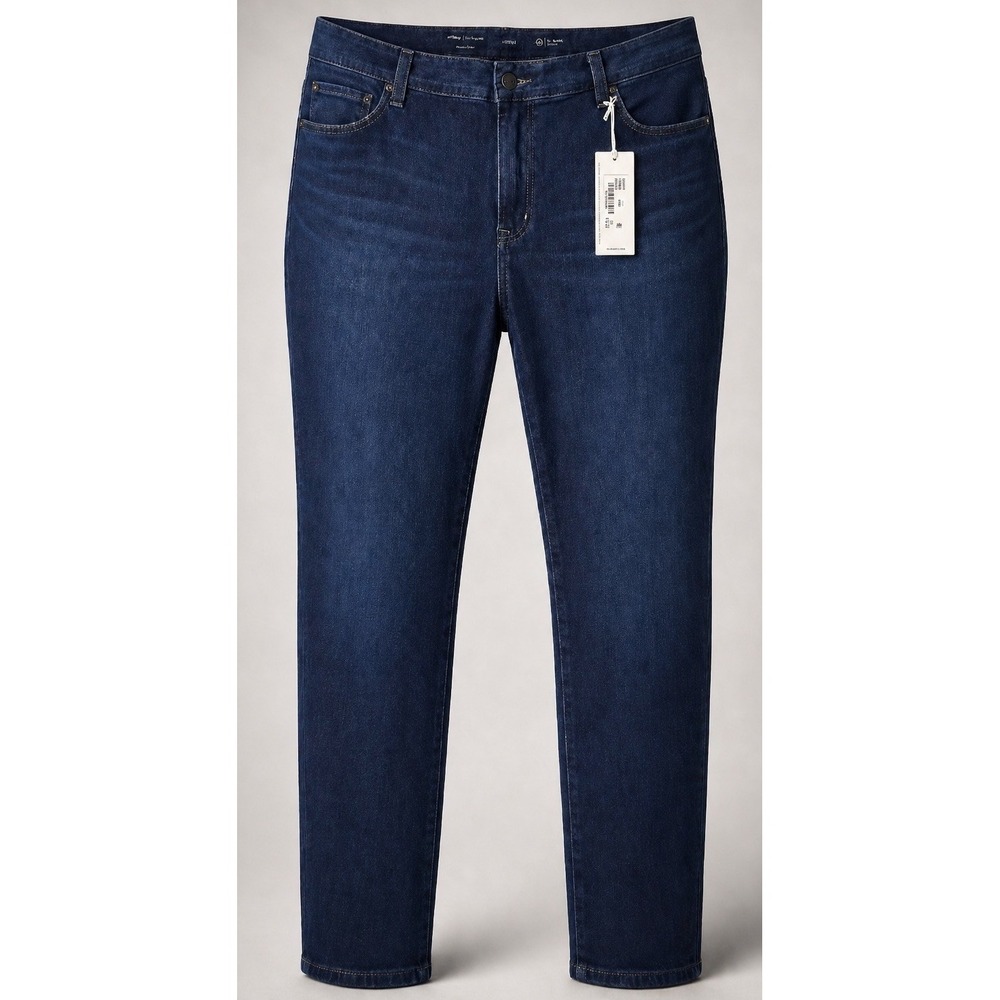 AG Mens Jeans 44x32 Everett Slim Straight Japanese Fabric Dark Wash Stretch